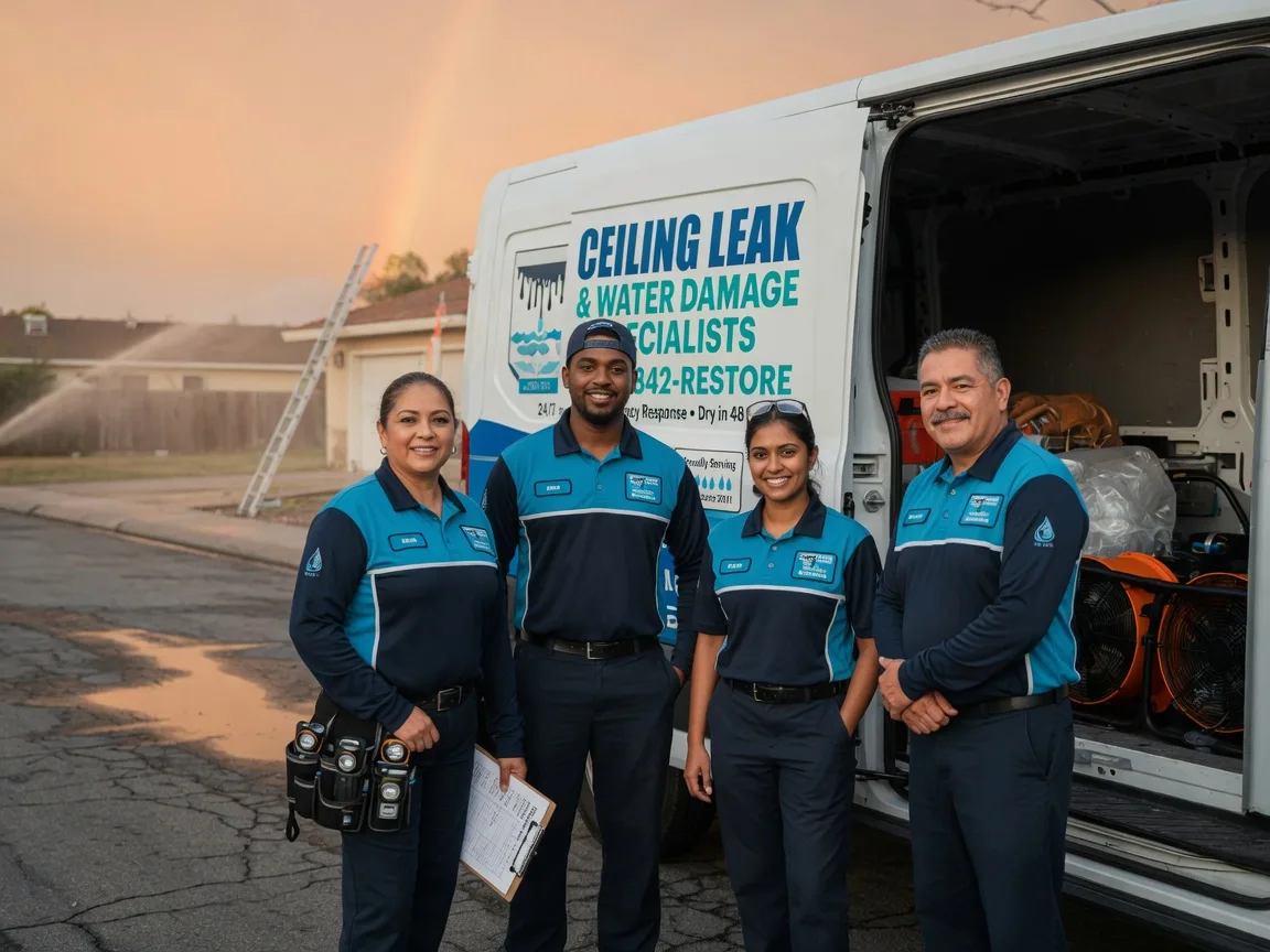 Ceiling Leak Cleanup company in Richboro, PA